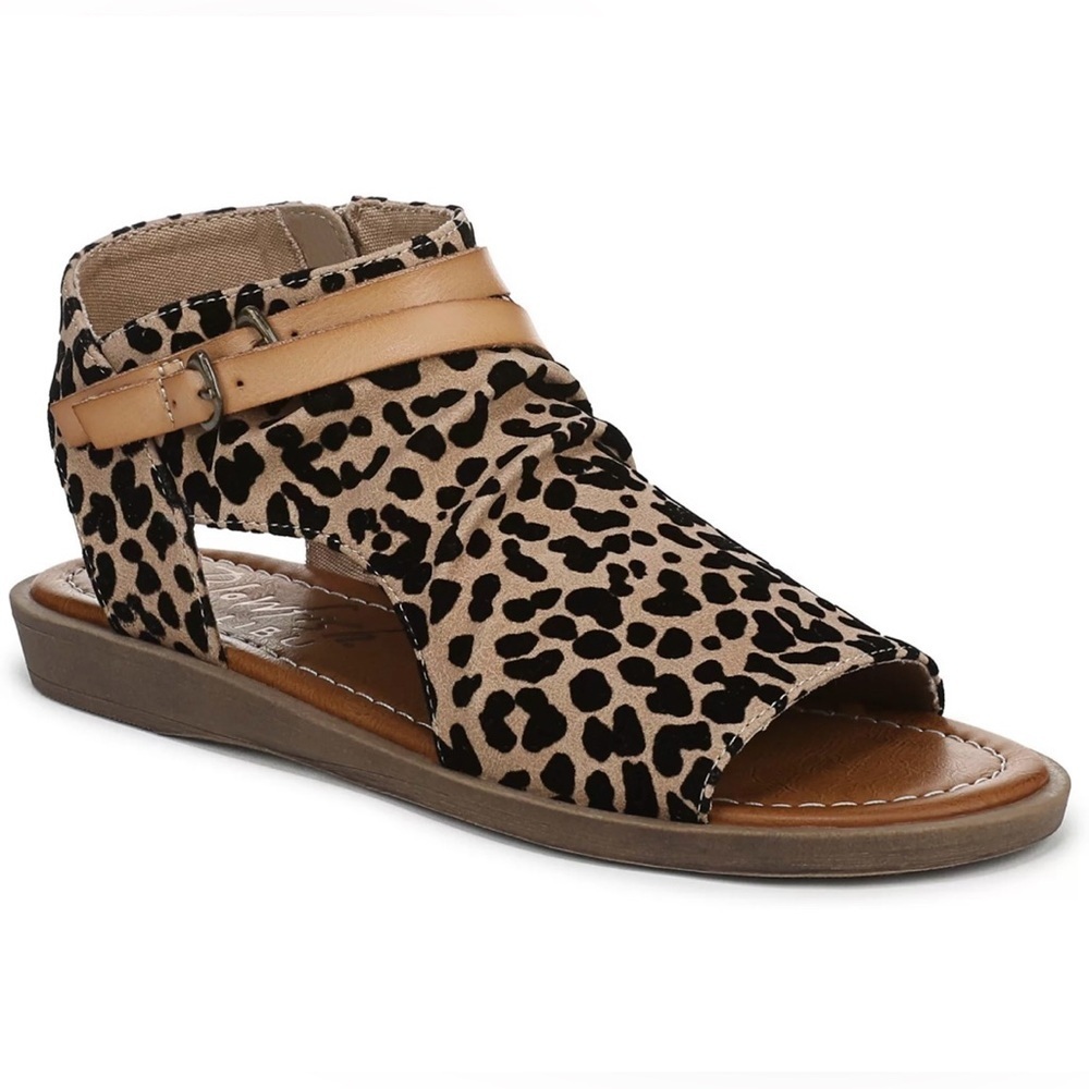 Blowfish Bluemoon animal print Shoe Sandals Size 8 - Picture 11 of 11